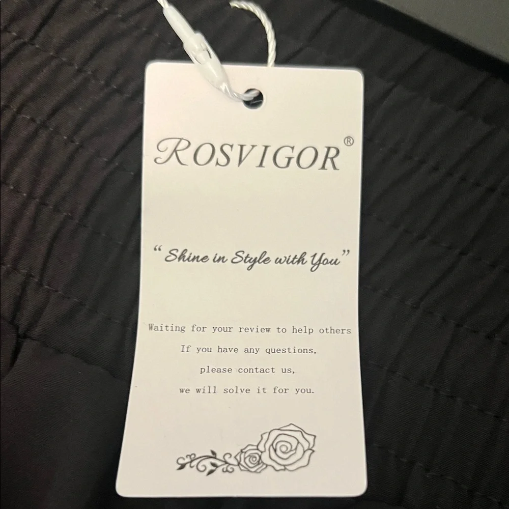 #1150+Elegant High Waist Black Women's Shorts W/  /Right & Left Zipper Pockets - Picture 7 of 7